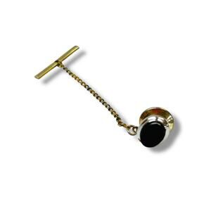 Vintage Silvertone and Goldtone Tie Tack Pin 10mm